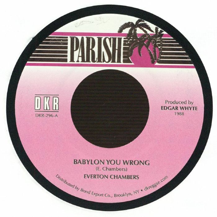 Everton Chambers – Babylon You Wrong vinyl cover
