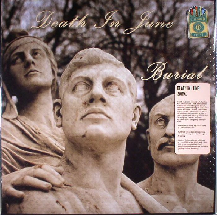 Death In June – Burial (reissue) vinyl cover