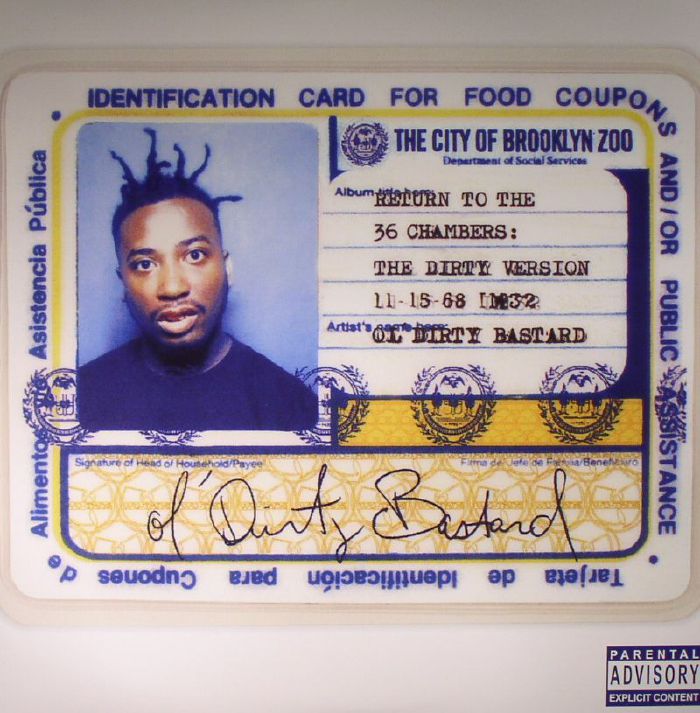 Ol Dirty Bastard Return To The 36 Chambers: The Dirty Version (reissue)