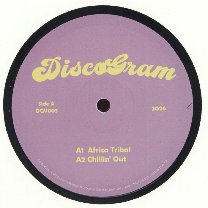 Discogram – DGV 003 vinyl cover