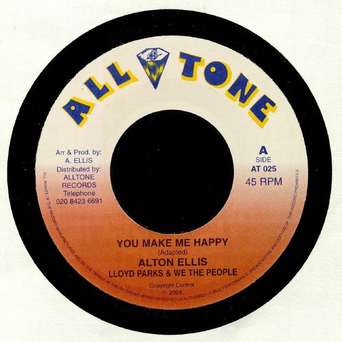 Alton Ellis | We The People Band | Lloyd Parks | Lovella Ellis You Make Me Happy