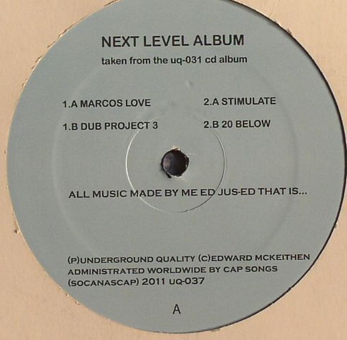 Dj Jus Ed – Next Level Album vinyl cover