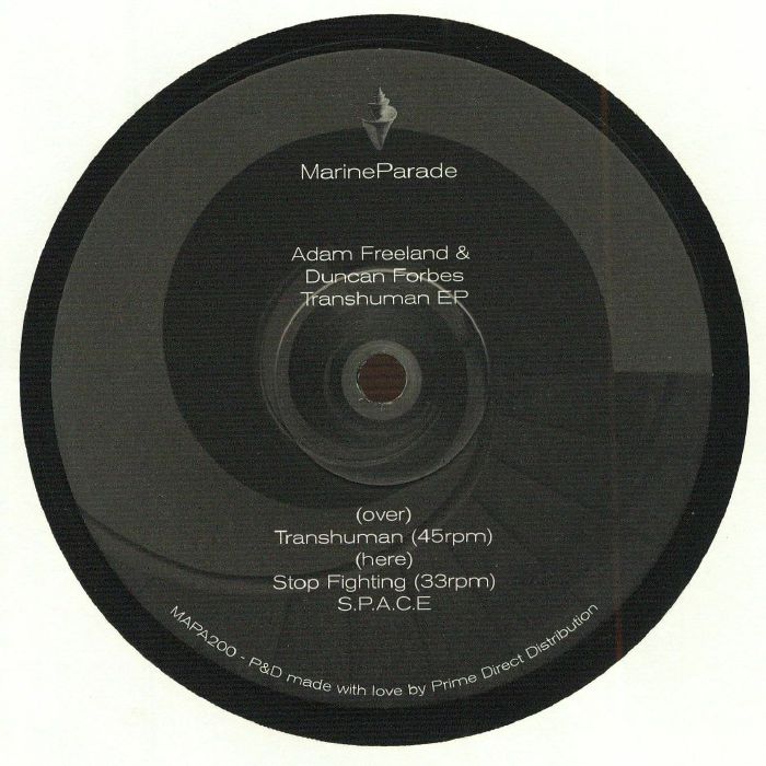 Adam Freeland | Duncan Forbes – Transhuman EP vinyl cover