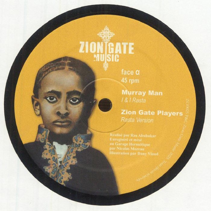 Murray Man | Zion Gate Players | Far East – I & I Rasta vinyl cover