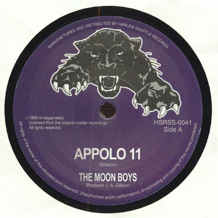 The Moon Boys | The Pioneers – Appolo 11 vinyl cover