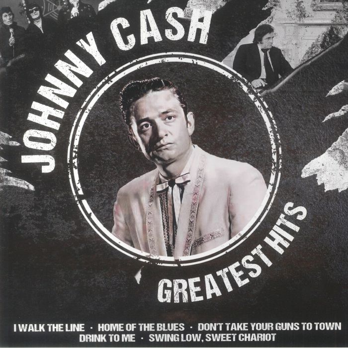 Johnny Cash – Greatest Hits vinyl cover