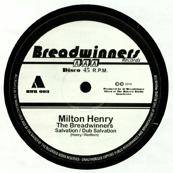 Milton Henry | The Breadwinners Salvation/Dub Salvation