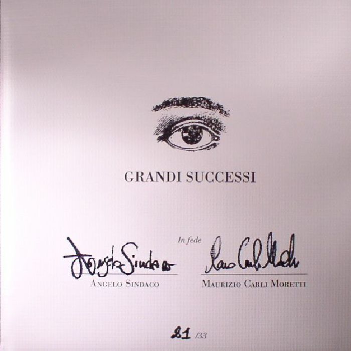 Sindaco and Carli Moretti – Grandi Successi vinyl cover
