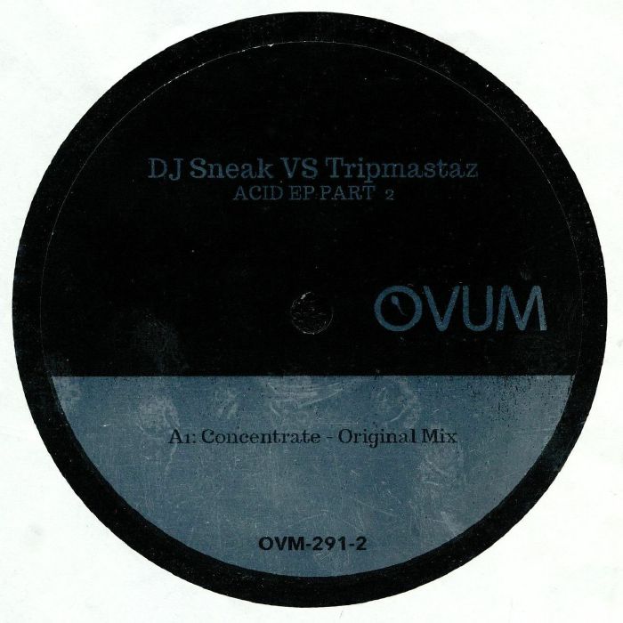 DJ Sneak | Tripmastaz – Acid EP Part 2 vinyl cover