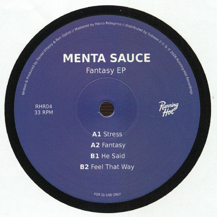 Menta Sauce – Fantasy EP vinyl cover