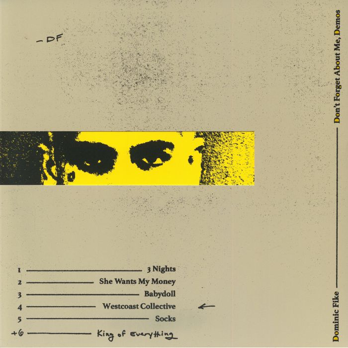 Dominic Fike – Don't Forget About Me Demos vinyl cover