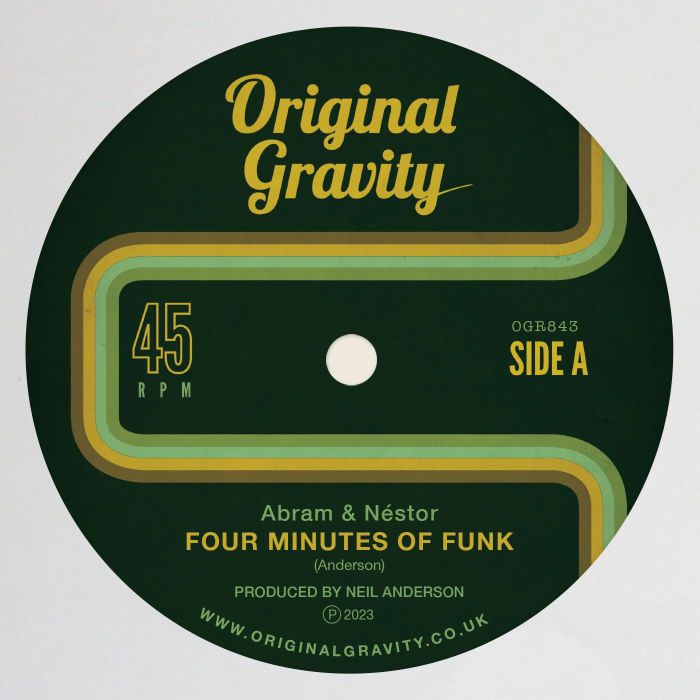 Abram and Nestor | Nestor Alvarez – Four Minutes Of Funk vinyl cover