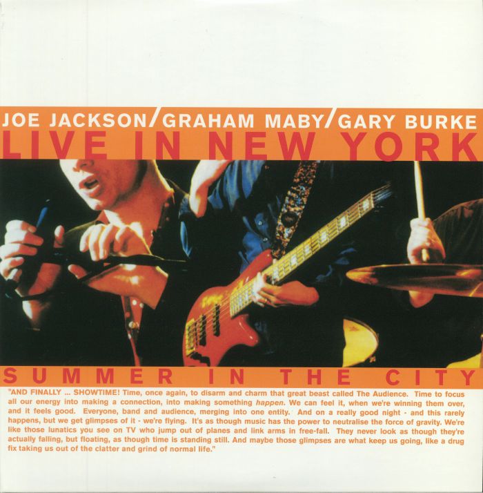 Joe Jackson Summer In The City: Live In New York (reissue)