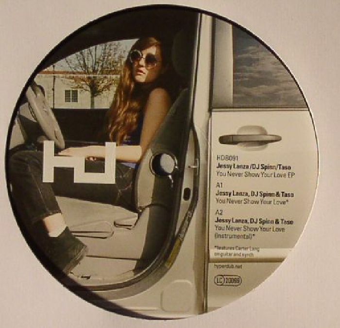 Jessy Lanza | DJ Spinn | Taso | DJ Rashad – You Never Show Your Love EP vinyl cover