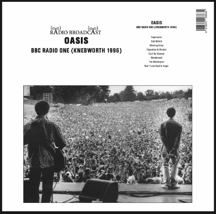 Oasis BBC Radio One (Knebworth 1996)