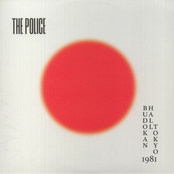 The Police – Budokan Hall Tokyo 1981 vinyl cover