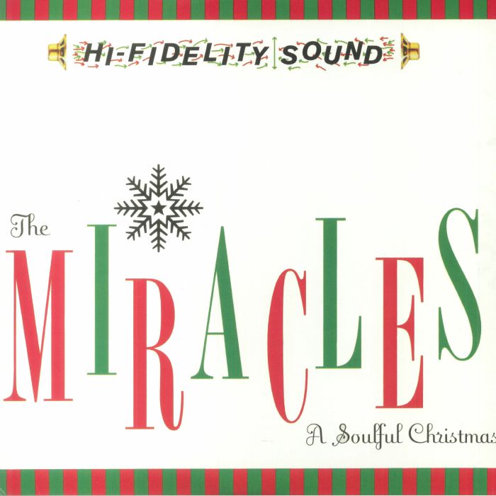 The Miracles – A Soulful Christmas vinyl cover