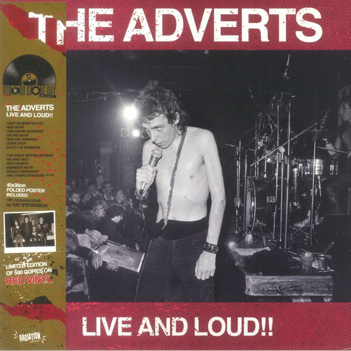 The Adverts Live and Loud!! (Record Store Day RSD 2023)