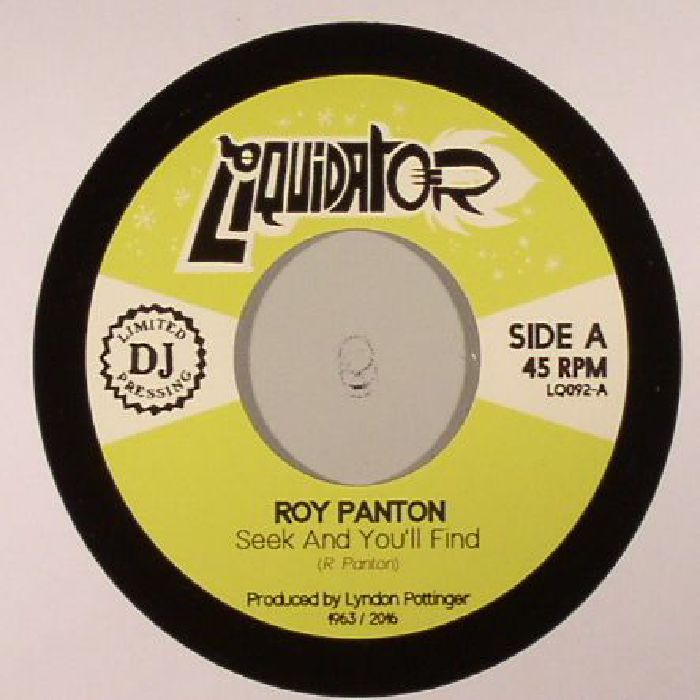 Roy Panton Seek and Youll Find
