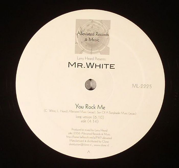 Larry Heard Presents Mr White Vinyl