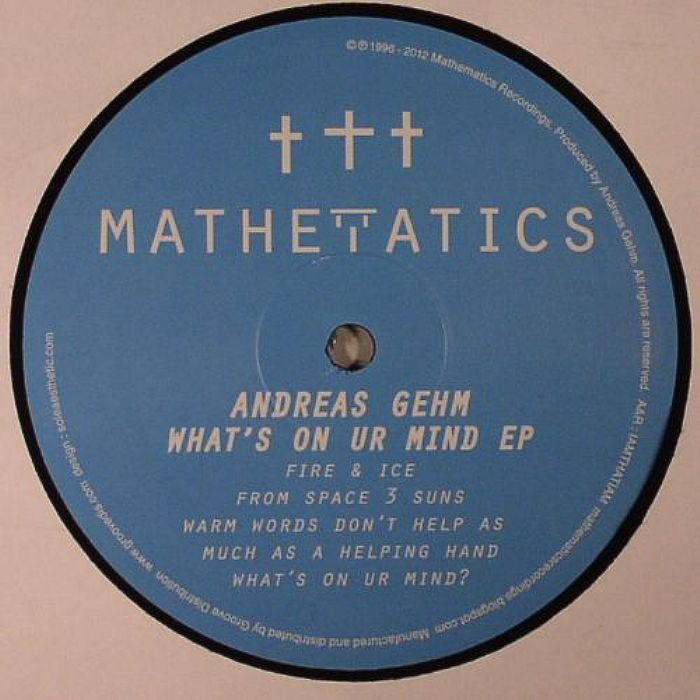 Andreas Gehm Whats On Ur Mind EP