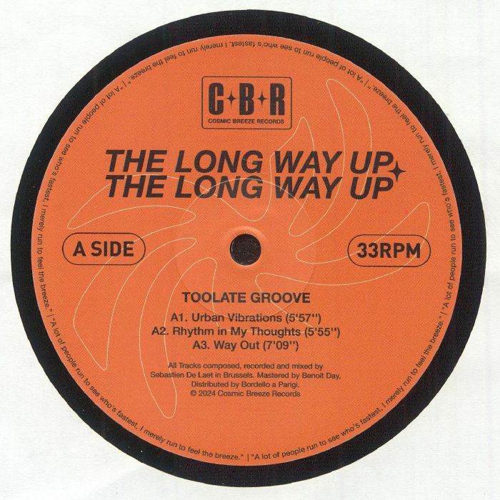 Toolate Groove | Bass Toast The Long Way Up EP