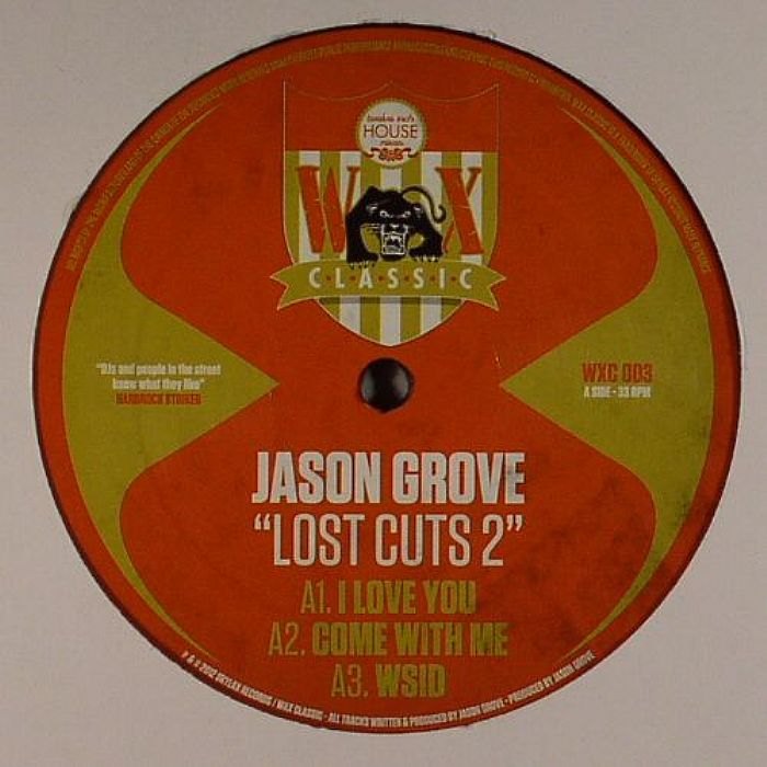 Jason Grove Lost Cuts EP  2