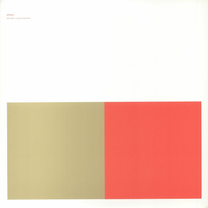 Alva Noto | Ryuichi Sakamoto – Vrioon vinyl cover