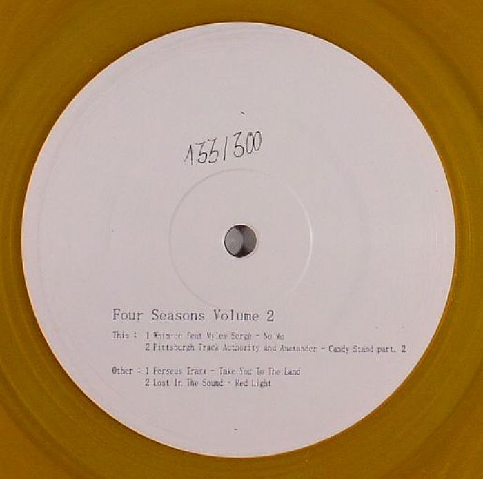 Whim Ee | Pittsburgh Track Authority | Anaxander | Persus Traxx | Lost In The Sound – Four Seasons Volume 2 vinyl cover