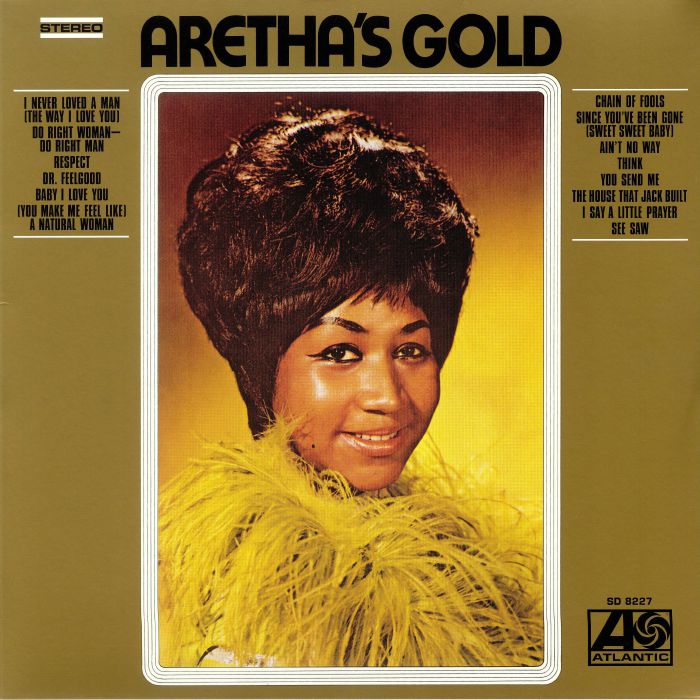 Aretha Franklin – Arethas Gold vinyl cover