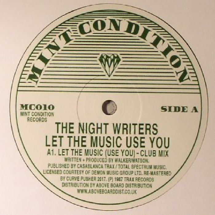 The Night Writers Let The Music Use You (reissue)