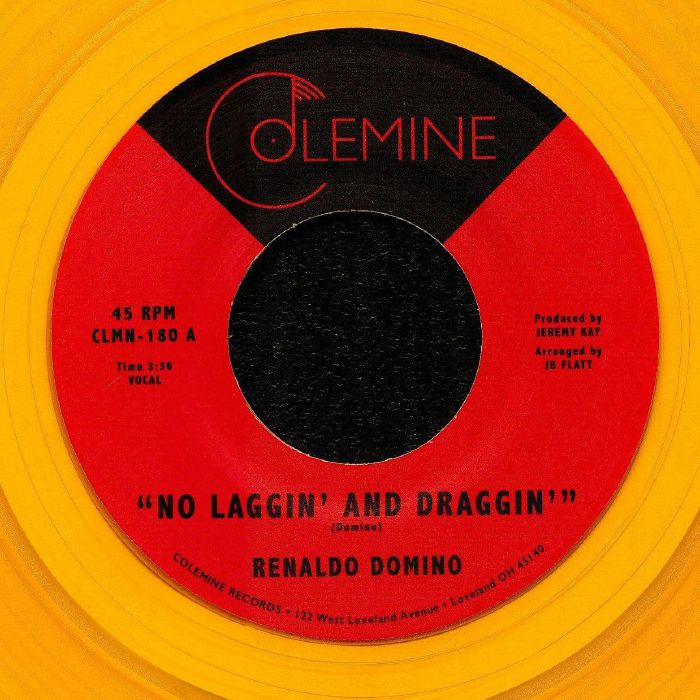 Renaldo Domino – No Laggin and Draggin vinyl cover