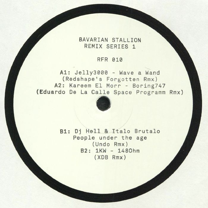 Jelly3000 | Kareem El Morr | DJ Hell | Italo Brutalo | 1kw Bavarian Stallion Remix Series 1
