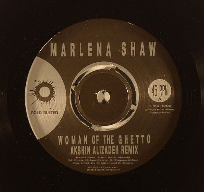 Marlena Shaw – Woman Of The Ghetto vinyl cover