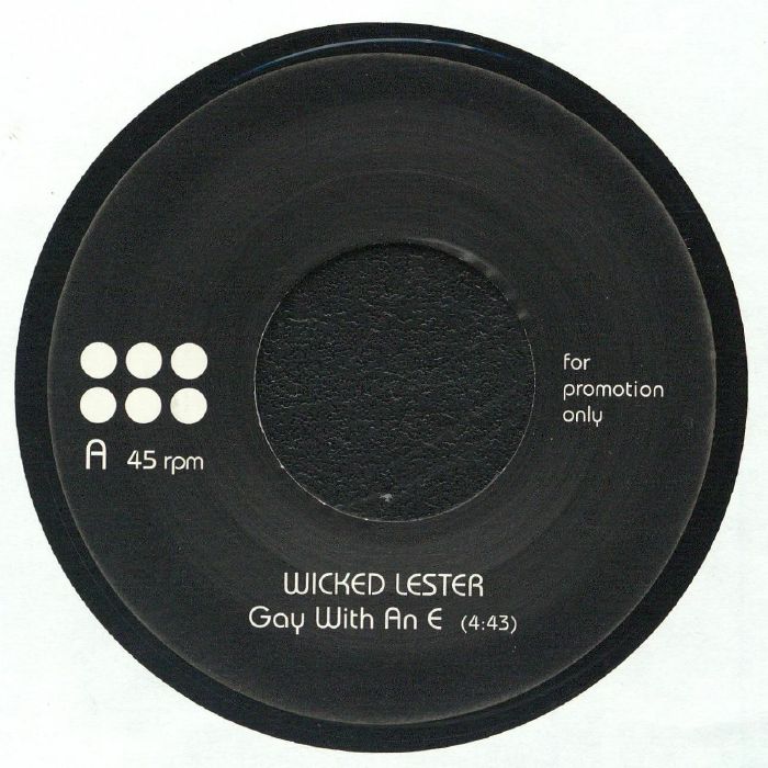 Wicked Lester – Gay With An E vinyl cover