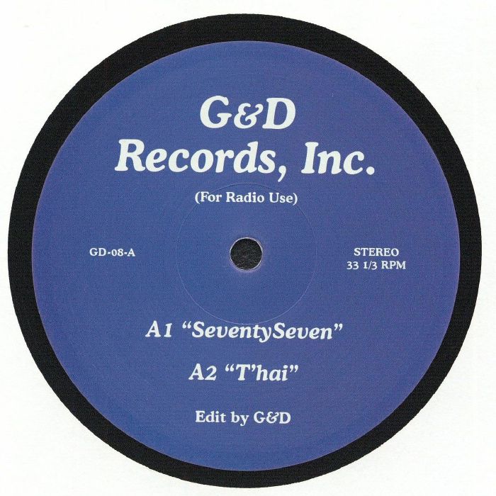 G&d – G&D Edits Vol 8 vinyl cover
