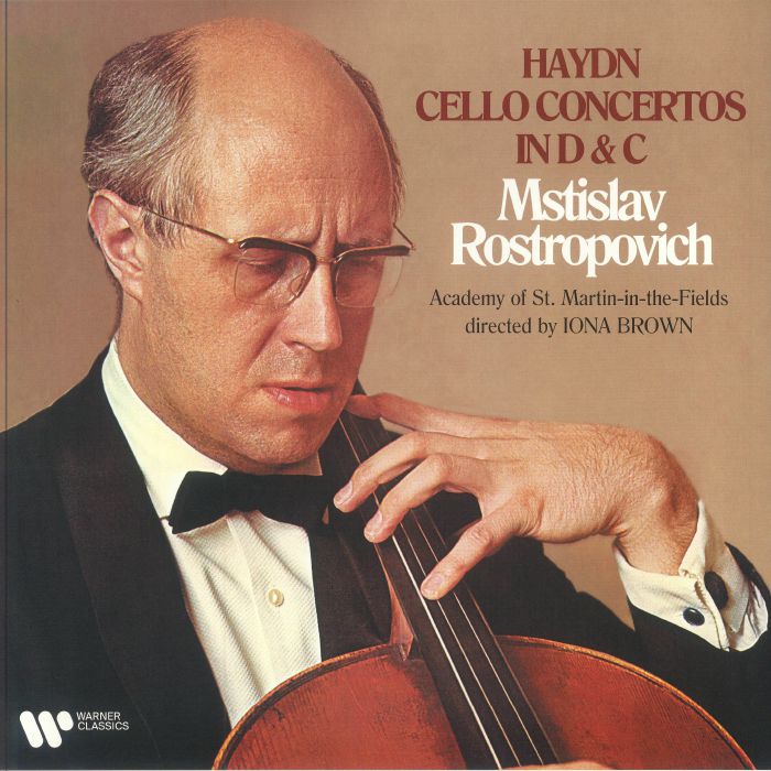 Mstislav Rostrpovich | Iona Brown | Academy Of St Martin In The Fields Haydn Cello Concertos In D and C