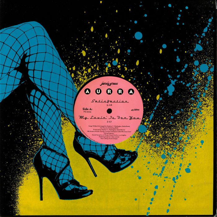Aurra – Satisfaction vinyl cover