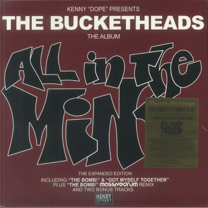 The Bucketheads – All In The Mind (Expanded Edition) (Record Store Day RSD 2026) vinyl cover
