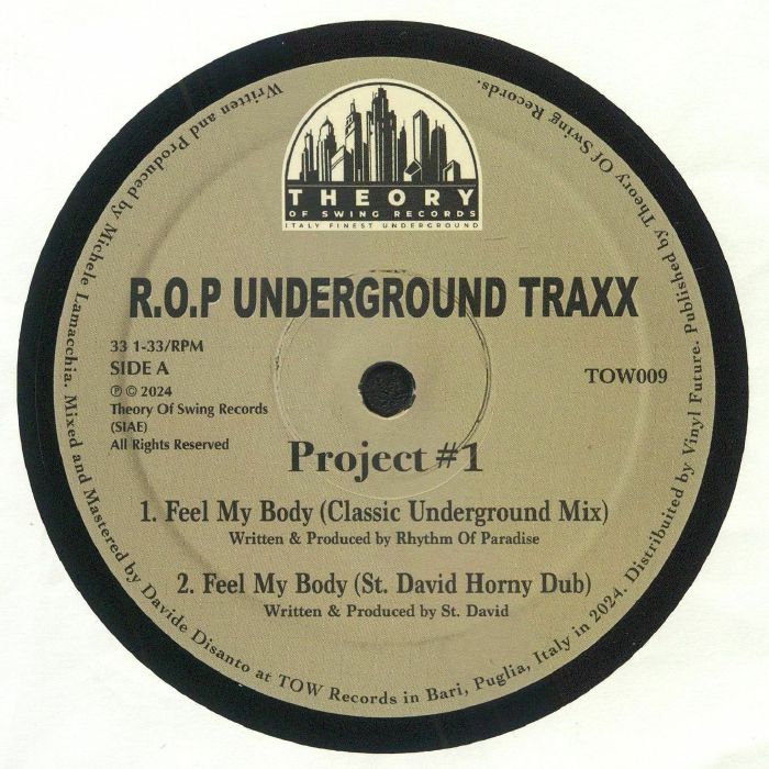 Rop Underground Traxx Vinyl