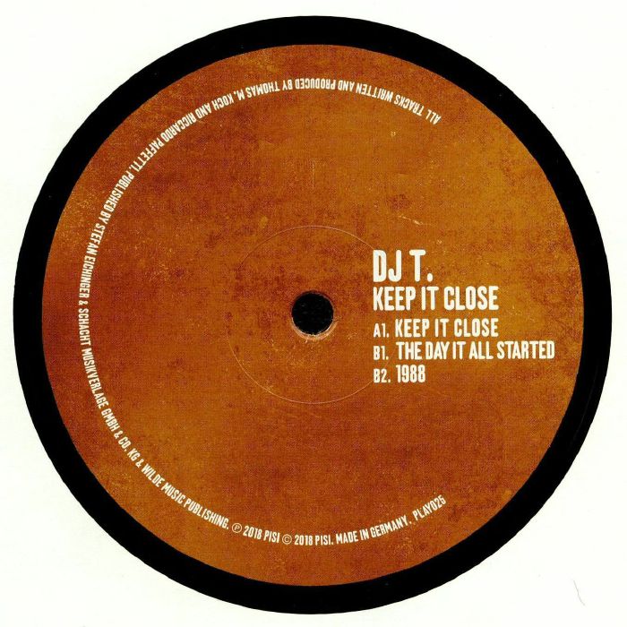 DJ T – Keep It Close vinyl cover