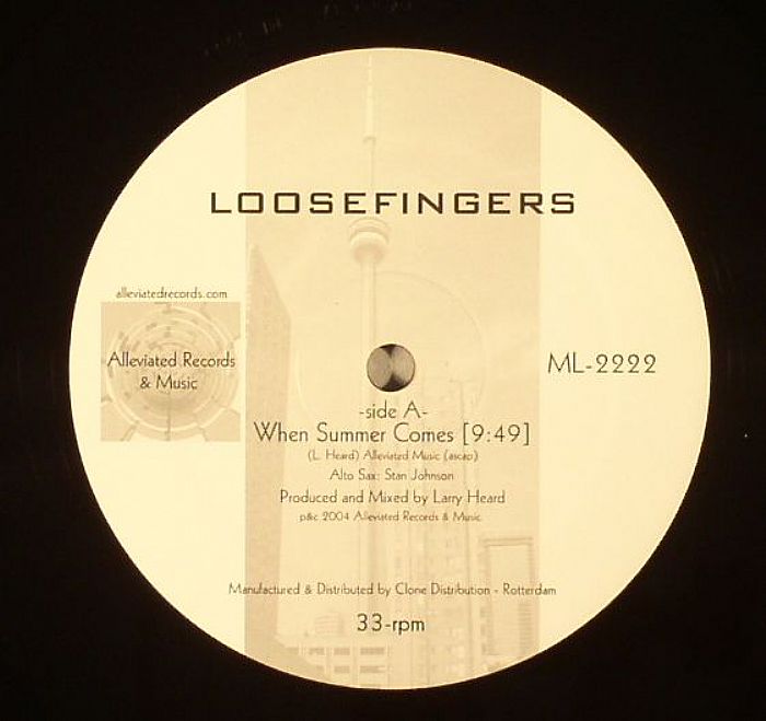 Larry Heard Loosefingers EP2 (reissue)