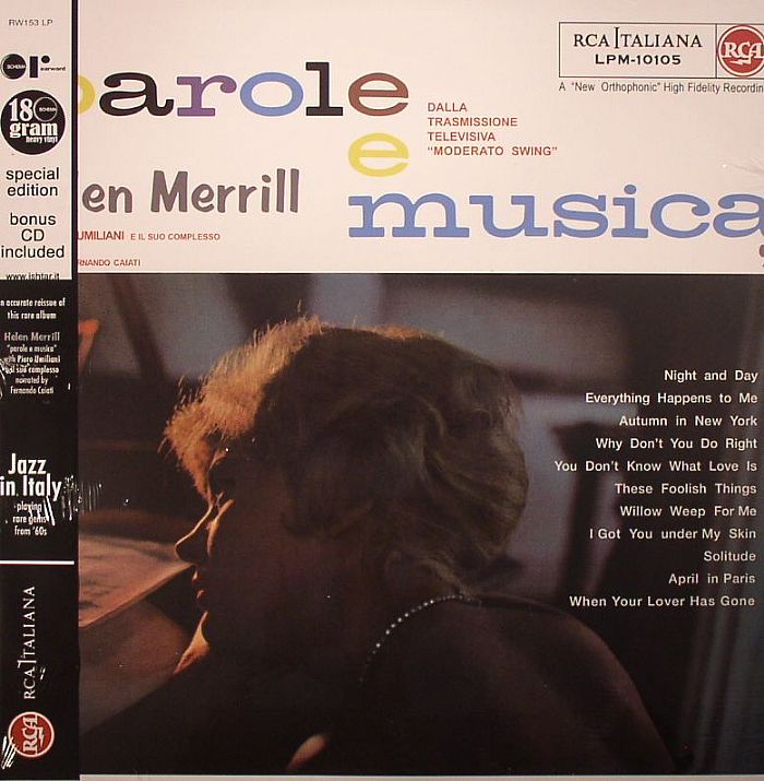 Helen Merrill Parole E Musica (remastered)
