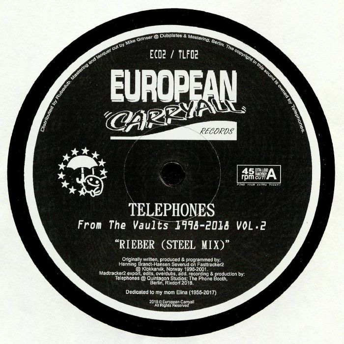 Telephones From The Vaults 1998 2018 Vol 2