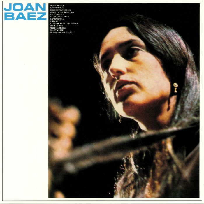 Joan Baez – Joan Baez vinyl cover