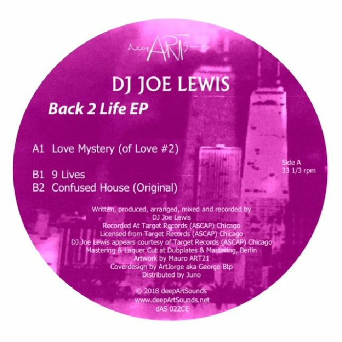 DJ Joe Lewis Back 2 Live EP