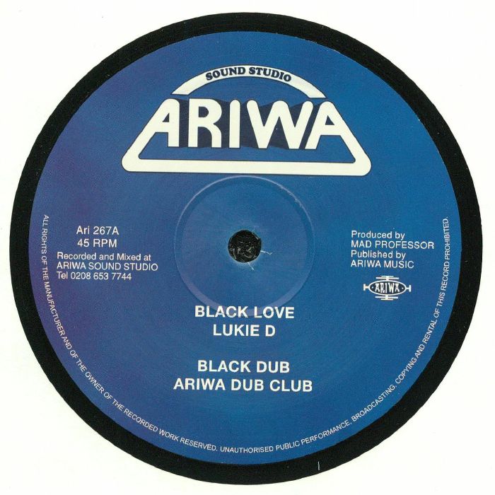Lukie D | Ariwa Dub Club Black Love