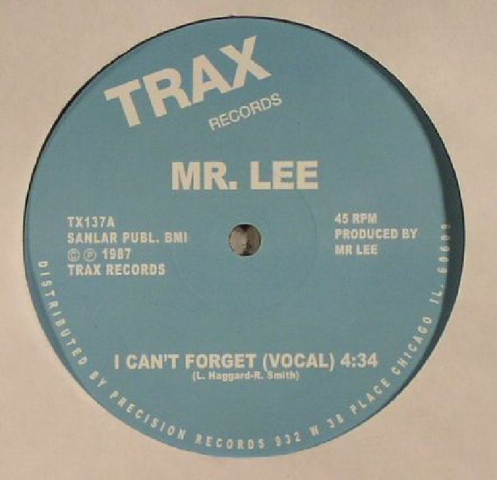 Mr Lee I Cant Forget (reissue)
