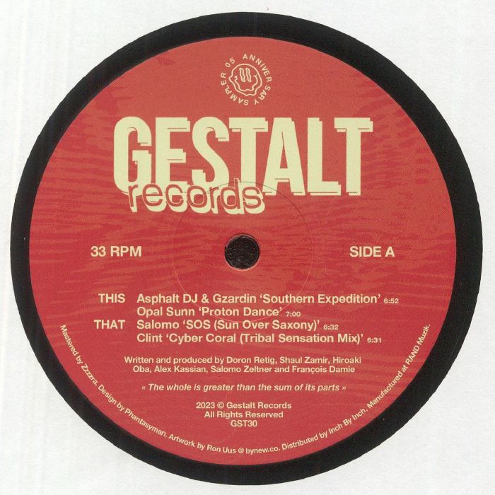 Asphalt DJ | Gzardin | Opal Sunn | Salomo | Clint Anniversary Sampler 05