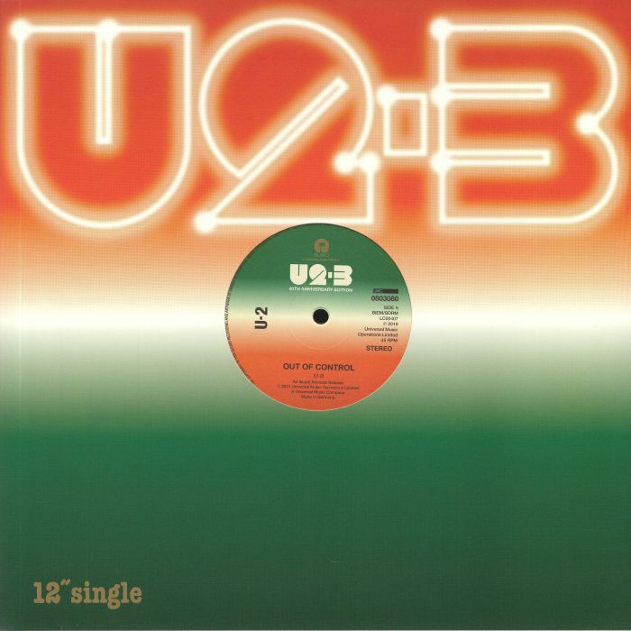 U2 Three: 40th Anniversary Edition (Record Store Day Black Friday 2019)
